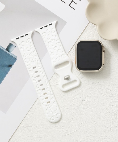 emonique(エモニーク)の「スマートウォッチバンド Apple Watch バンド シリコン製【38/40/41/42/44/45/49mm対応】(デジタル腕時計・レディース・ブラック/グレー/ブラウン/ホワイト/ベージュ・38/42)」の10枚目の写真