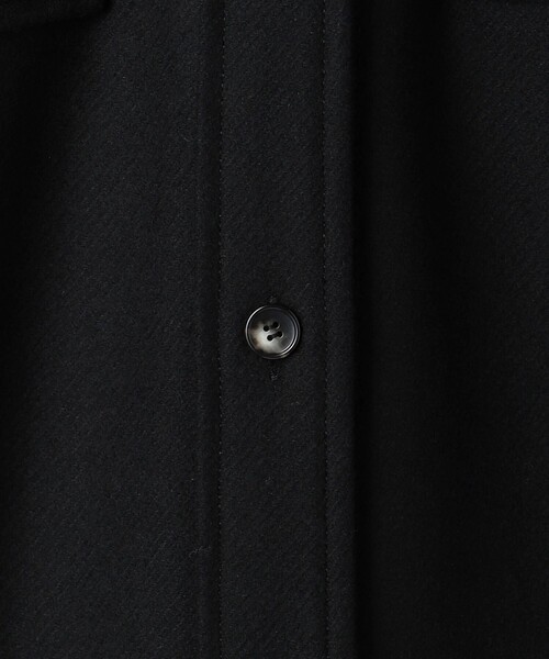 SACRA(サクラ)の「<SACRA>メルトン シャツ コート(その他アウター・レディース・ブラック・38)」の8枚目の写真