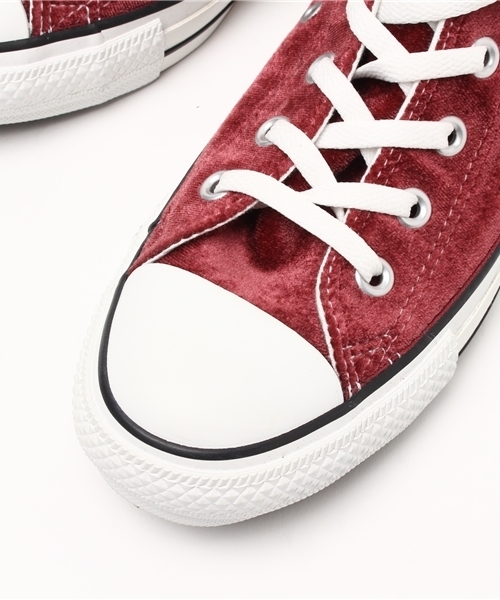 CONVERSE（コンバース）の「CONVERSE ALLSTAR VELVET HI/205-CVS-32664088（スニーカー・レディース・バーガンディー・4/5）」の5枚目の写真