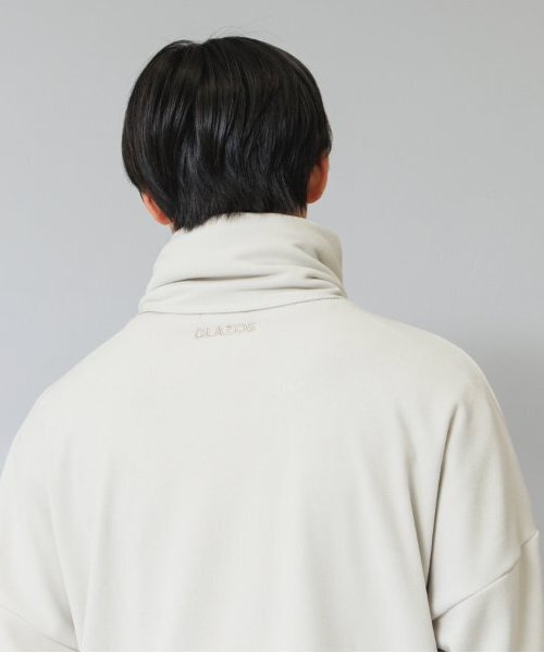 GLAZOS（グラソス）の「【大人向けサイズあり】【あったか】マイクロフリース・カーディガン（カーディガン/ボレロ・キッズ・ライトグレー/ネイビー・LL/S/M/L）」の9枚目の写真