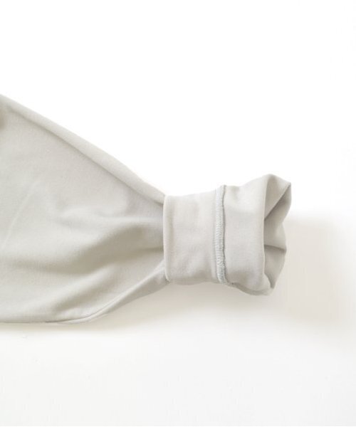 GLAZOS（グラソス）の「【大人向けサイズあり】【あったか】マイクロフリース・カーディガン（カーディガン/ボレロ・キッズ・ライトグレー/ネイビー・LL/S/M/L）」の12枚目の写真