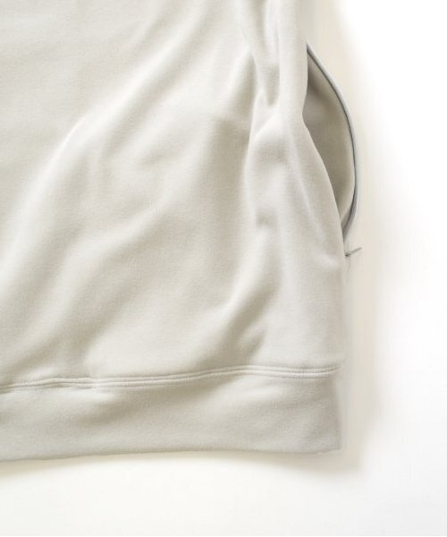 GLAZOS（グラソス）の「【大人向けサイズあり】【あったか】マイクロフリース・カーディガン（カーディガン/ボレロ・キッズ・ライトグレー/ネイビー・LL/S/M/L）」の13枚目の写真