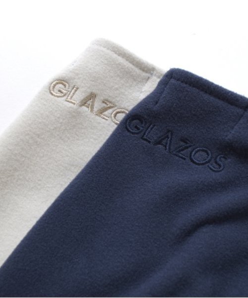 GLAZOS（グラソス）の「【大人向けサイズあり】【あったか】マイクロフリース・カーディガン（カーディガン/ボレロ・キッズ・ライトグレー/ネイビー・LL/S/M/L）」の16枚目の写真