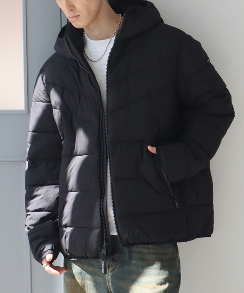 セール】【Calvin Klein/カルバンクライン】HOODED STRETCH JACKET