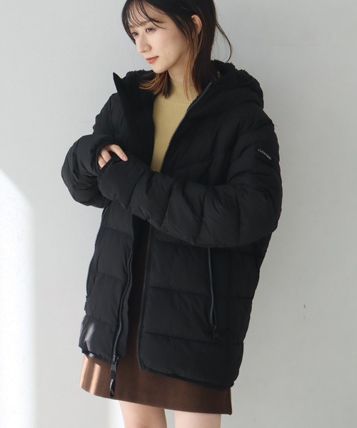 セール】【Calvin Klein/カルバンクライン】HOODED STRETCH JACKET