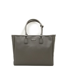 KATHARINE E HAMNETT（キャサリン・イー・ハムネット）の「【KATHARINE E HAMNETT-キャサリン・イー・ハムネット-】トートバック サフィアーノ調 PC収納可 無地 通年（トートバッグ）」