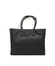 KATHARINE E HAMNETT（キャサリン・イー・ハムネット）の「【KATHARINE E HAMNETT-キャサリン・イー・ハムネット-】トートバック サフィアーノ調 PC収納可 無地 通年（トートバッグ）」