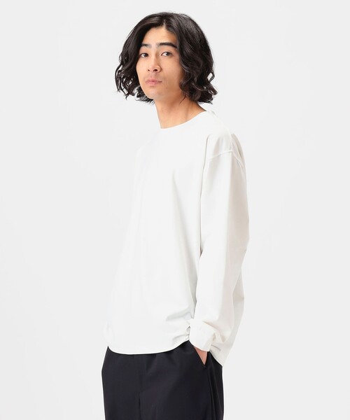 B:MING by BEAMS(ビーミングバイビームス)の「クイックドライ クルーネック カットソー(Tシャツ/カットソー・メンズ・オフホワイト/ブラック・S/XL/L/M)」の10枚目の写真