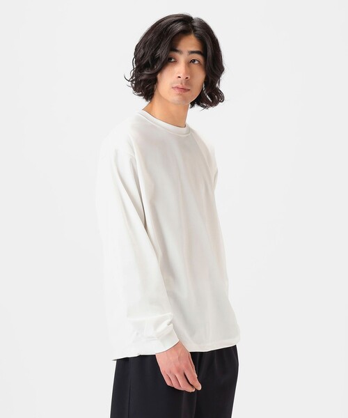 B:MING by BEAMS(ビーミングバイビームス)の「クイックドライ クルーネック カットソー(Tシャツ/カットソー・メンズ・オフホワイト/ブラック・S/XL/L/M)」の11枚目の写真