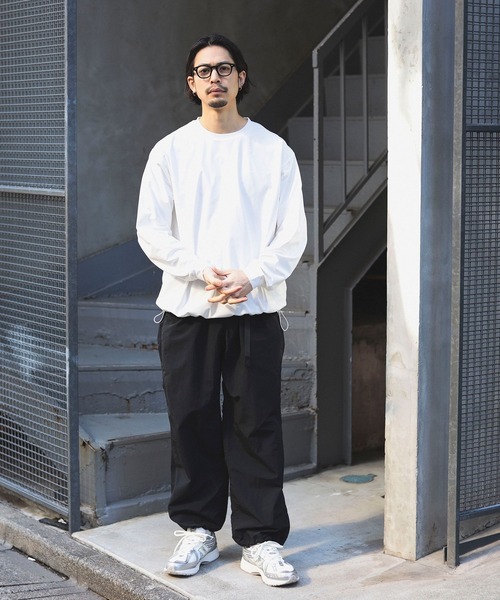 B:MING by BEAMS(ビーミングバイビームス)の「クイックドライ クルーネック カットソー(Tシャツ/カットソー・メンズ・オフホワイト/ブラック・S/XL/L/M)」の3枚目の写真