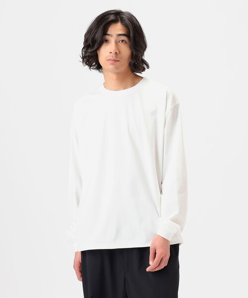B:MING by BEAMS(ビーミングバイビームス)の「クイックドライ クルーネック カットソー(Tシャツ/カットソー・メンズ・オフホワイト/ブラック・S/XL/L/M)」の8枚目の写真