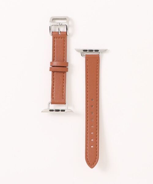 Fun & Daily(ファンアンドデイリー)の「F&D : フェイクレザー Apple Watch Band(デジタル腕時計・レディース・ピンク/ブラウン/ブラック・44mm/40mm)」の5枚目の写真