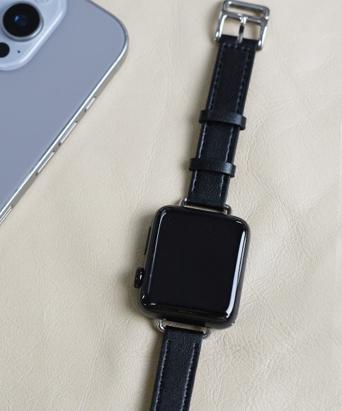 Fun & Daily(ファンアンドデイリー)の「F&D : フェイクレザー Apple Watch Band(デジタル腕時計・レディース・ピンク/ブラウン/ブラック・44mm/40mm)」の7枚目の写真
