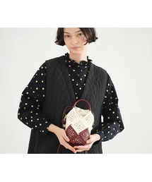 【WEB限定カラー】サステナブルカットワーク ポシェット