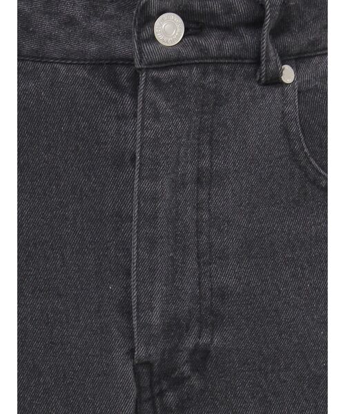 MURUA(ムルーア)の「【SET UP対応】フロントオープンデニムロングスカート(デニムスカート・レディース・ブラック/ブルー/ピンク・1/2)」の8枚目の写真