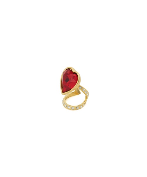 PAMEO POSE(パメオポーズ)の「Heart Bijou Nail Ring(リング・レディース・シルバー/ゴールド・FREE)」の3枚目の写真