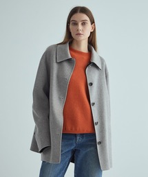 【THE TOKYO/ザトウキョウ】CASHMERE REVERSIBLE SHORT COAT/カシミヤリバーシブルショートコート