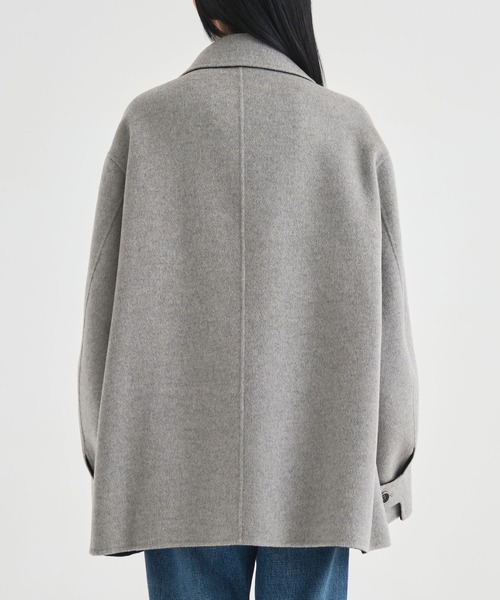 THE TOKYO/ザトウキョウ】CASHMERE REVERSIBLE SHORT COAT/カシミヤ