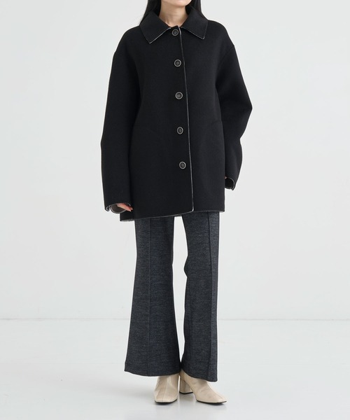 THE TOKYO/ザトウキョウ】CASHMERE REVERSIBLE SHORT COAT/カシミヤ