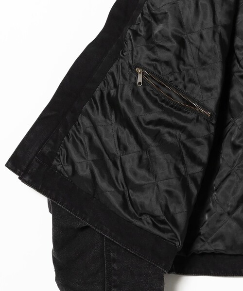 BEAMS（ビームス）の「フェードダック ショートブルゾン（ブルゾン・メンズ・ブラック系その他4/インディゴブルー・S/M/L/XL）」の15枚目の写真