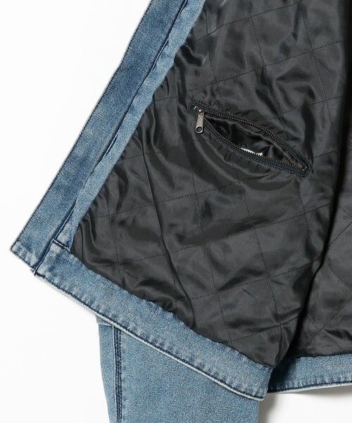 BEAMS（ビームス）の「フェードダック ショートブルゾン（ブルゾン・メンズ・ブラック系その他4/インディゴブルー・S/M/L/XL）」の21枚目の写真