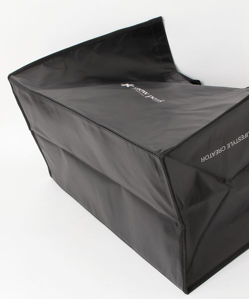Snow Peak（スノーピーク）の「snow peak /SHOPPER BAG（トートバッグ・メンズ・ブラック/ホワイト・ONESIZE）」の4枚目の写真