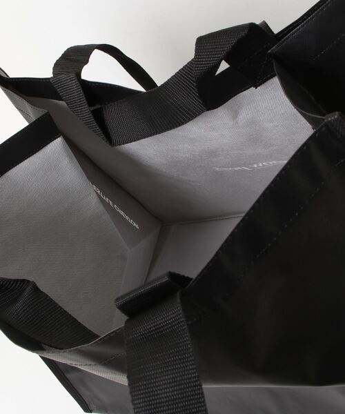 Snow Peak（スノーピーク）の「snow peak /SHOPPER BAG（トートバッグ・メンズ・ブラック/ホワイト・ONESIZE）」の5枚目の写真