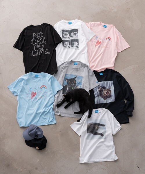mmts(マミタス)の「【COLLABORATION】清水奈緒 / デコアクビ ロングTシャツ(Tシャツ/カットソー・レディース・ブラック/ホワイト・XL/M/L)」の10枚目の写真