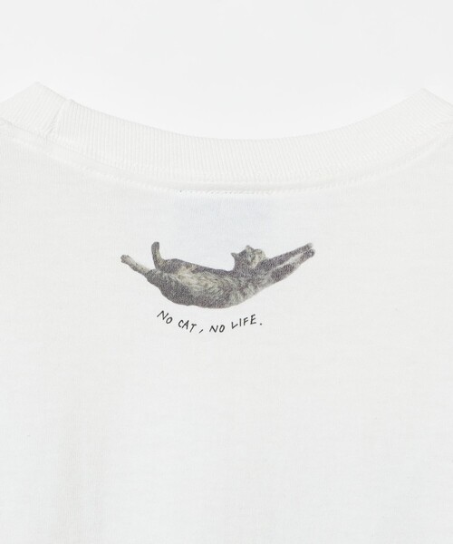 mmts(マミタス)の「【COLLABORATION】清水奈緒 / デコアクビ ロングTシャツ(Tシャツ/カットソー・レディース・ブラック/ホワイト・XL/M/L)」の14枚目の写真
