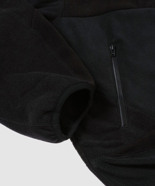 ANREALAGE（アンリアレイジ）の「PANEL PATCHWORK FLEECE BLOUSON（ブルゾン・レディース・ブラック・46）」の7枚目の写真