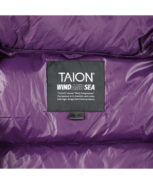 TAION x WDS VOLUME DOWN VEST（ダウンベスト）｜TAION（タイオン）の