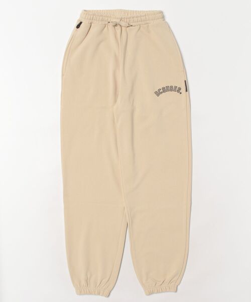 DC SHOES(ディーシーシューズ)の「24 WS FLEECE PANT/DCフリーススウェットパンツ(スウェットパンツ・レディース・グレー/ブラック/キナリ・SMALL)」の1枚目の写真