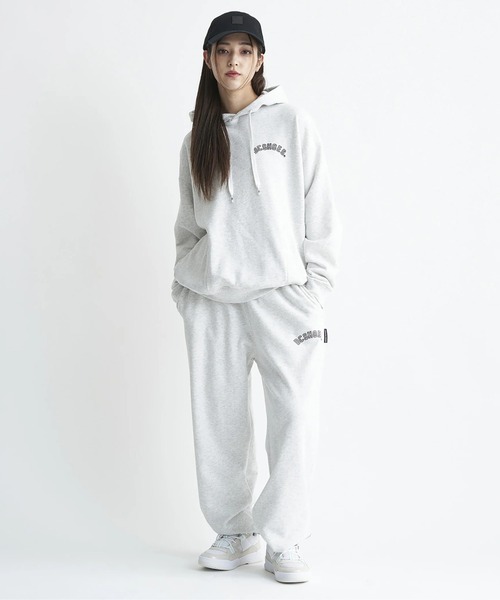 DC SHOES(ディーシーシューズ)の「24 WS FLEECE PANT/DCフリーススウェットパンツ(スウェットパンツ・レディース・グレー/ブラック/キナリ・SMALL)」の7枚目の写真
