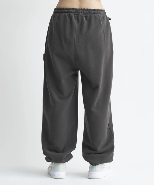 DC SHOES(ディーシーシューズ)の「24 WS FLEECE PANT/DCフリーススウェットパンツ(スウェットパンツ・レディース・グレー/ブラック/キナリ・SMALL)」の4枚目の写真