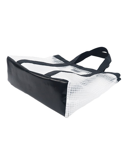 POST GENERAL(ポストジェネラル)の「POST GENERAL ポストジェネラル TC TOTE BRIGHTER L / ティーシートート ブライター L(トートバッグ・メンズ・グレー/オレンジ/ブラック・FREE)」の12枚目の写真