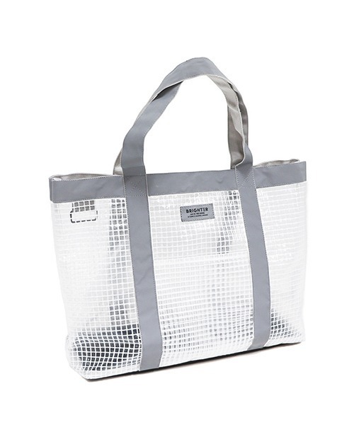 POST GENERAL(ポストジェネラル)の「POST GENERAL ポストジェネラル TC TOTE BRIGHTER L / ティーシートート ブライター L(トートバッグ・メンズ・グレー/オレンジ/ブラック・FREE)」の8枚目の写真