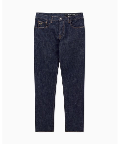 ARMANI EXCHANGE（アルマーニエクスチェンジ）の「【A|X アルマーニ エクスチェンジ】ICON ダークブルーウォッシュ デニムパンツ_J13 COMFORT SLIM（デニムパンツ・メンズ・インディゴブルー・36inch/34inch/33inch/28inch/29inch/30inch/31inch/32inch）」の6枚目の写真