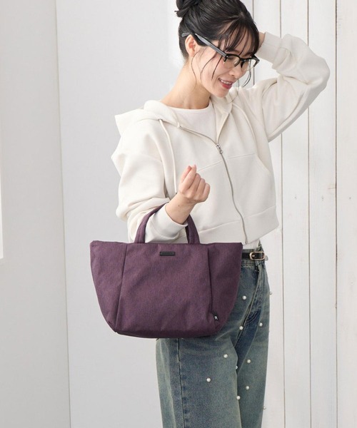 ROOTOTE(ルートート)の「ルートート / SN.デリ.ライトウォーターリペレント-G(トートバッグ・レディース・ネイビー/ブラック/オリーブ/グレー/バイオレット/タン・FREE)」の6枚目の写真