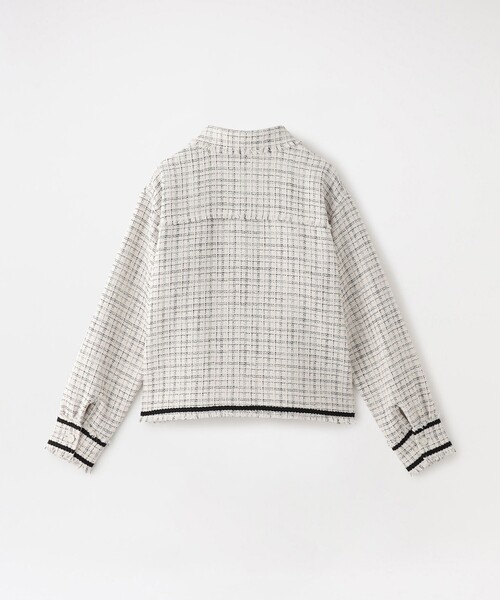 LOVELESS（ラブレス）の「ブリリアントツイードブルゾン（ブルゾン・メンズ・ブラック/オフホワイト・L/M）」の10枚目の写真