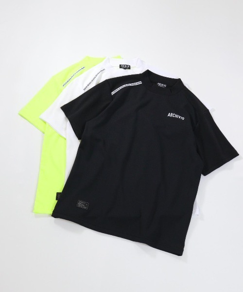 archivio(アルチビオ)の「<LADIES>肩ロゴラインプルオーバー(Tシャツ/カットソー・メンズ・イエロー/ブラック/ホワイト・M/LL/L)」の18枚目の写真