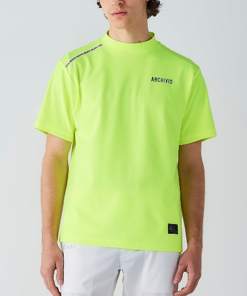 archivio(アルチビオ)の「<LADIES>肩ロゴラインプルオーバー(Tシャツ/カットソー・メンズ・イエロー/ブラック/ホワイト・M/LL/L)」の12枚目の写真