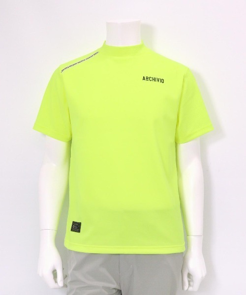 archivio(アルチビオ)の「<LADIES>肩ロゴラインプルオーバー(Tシャツ/カットソー・メンズ・イエロー/ブラック/ホワイト・M/LL/L)」の4枚目の写真
