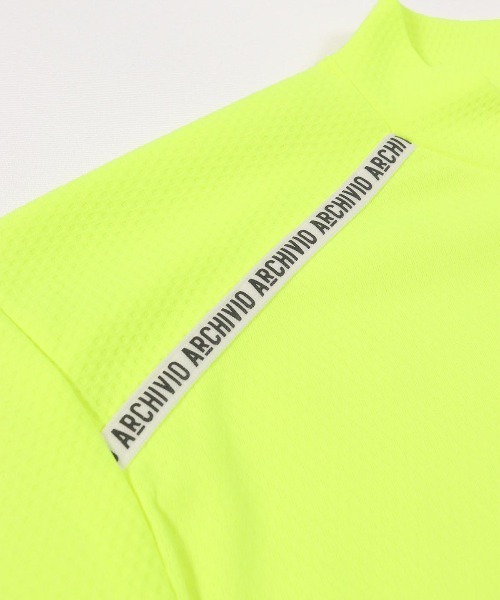 archivio(アルチビオ)の「<LADIES>肩ロゴラインプルオーバー(Tシャツ/カットソー・メンズ・イエロー/ブラック/ホワイト・M/LL/L)」の7枚目の写真