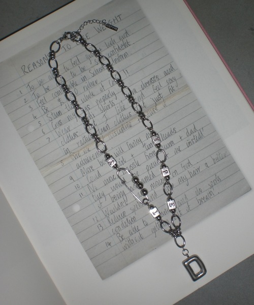 DTYYPE（ドタイプ）の「DTYYPEフォントネックレス（ネックレス・レディース・シルバー・FREE）」の19枚目の写真