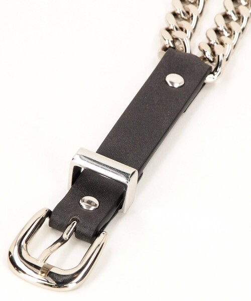 FREAK'S STORE（フリークスストア）の「ダブルチェーンベルト（ベルト・メンズ・ブラック・ONE SIZE）」の7枚目の写真