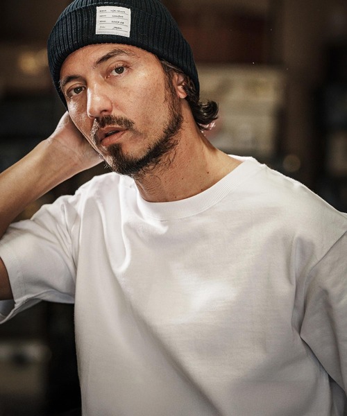 wjk reluxe（ダブルジェーケーリラックス）の「mt9480-heavy weight short sleeve cut sew Tシャツ（Tシャツ/カットソー・メンズ・ホワイト/ブラック/ブルー系その他・S/M/L/XL）」の8枚目の写真