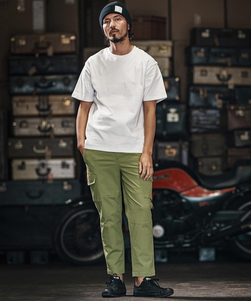 wjk reluxe（ダブルジェーケーリラックス）の「mt9480-heavy weight short sleeve cut sew Tシャツ（Tシャツ/カットソー・メンズ・ホワイト/ブラック/ブルー系その他・S/M/L/XL）」の10枚目の写真