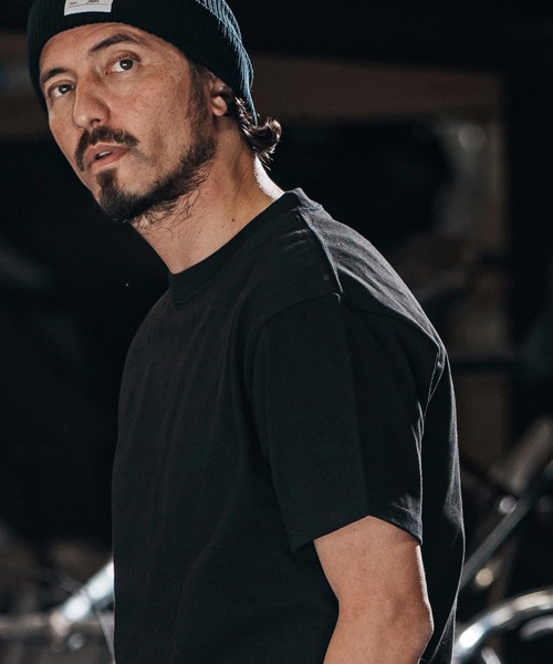 wjk reluxe（ダブルジェーケーリラックス）の「mt9480-heavy weight short sleeve cut sew Tシャツ（Tシャツ/カットソー・メンズ・ホワイト/ブラック/ブルー系その他・S/M/L/XL）」の12枚目の写真