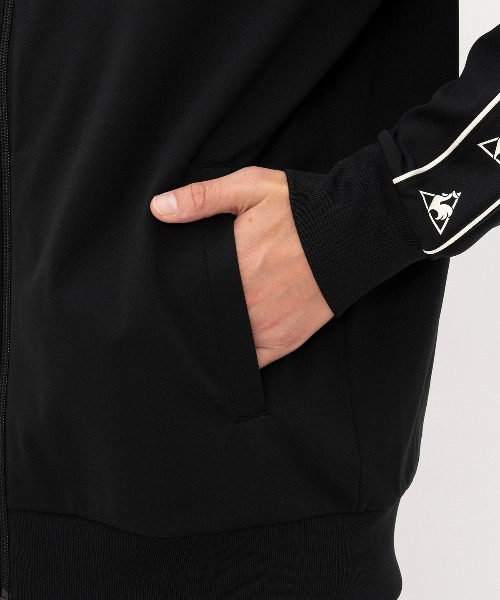 le coq sportif（ルコックスポルティフ）の「トラックジャケット（ジャージ・メンズ・ネイビー/ブラック・M/XL/L）」の10枚目の写真