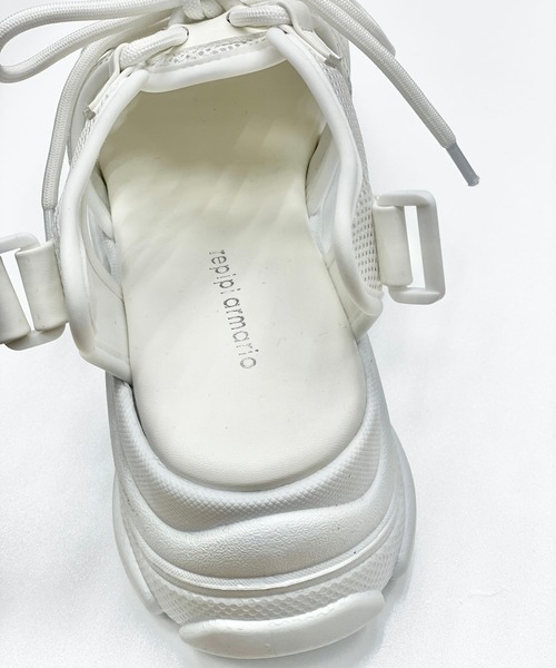 repipi armario(レピピ アルマリオ)の「NEOスピンドルサンダル(サンダル・キッズ・ブラック×ホワイト/ブラック/ホワイト・LARGE/MEDIUM/SMALL)」の15枚目の写真